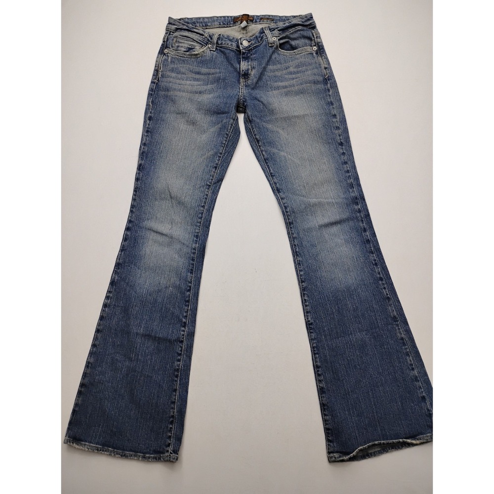 Aeropostale Stretch Flare Low Rise Jeans Women's 5/6 long Vintage Y2K